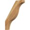 Ekena Millwork 4"W x 20"D x 26"H Funston Rough Sawn Knee Brace, Western Red Cedar BRC04X20X26FST00RWR - alternate 1